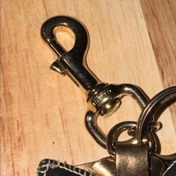 Gucci Gold signature GG bullDog Keychain purse charm - Picture 5 of 6